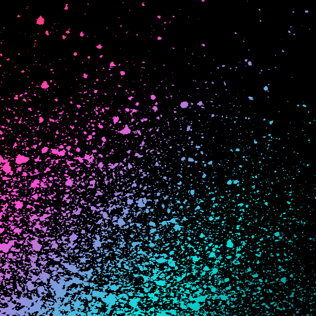 Neon Explosion Paint Splatter Background 